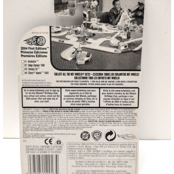 Hot Wheels 'Batmobile' 2004 First Editions - 1:64 Scale *NEW* - Picture 4 of 4